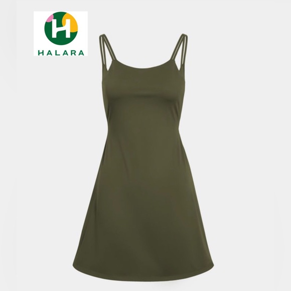 NWT Halara Double Straps Dress - Medium - Picture 1 of 10